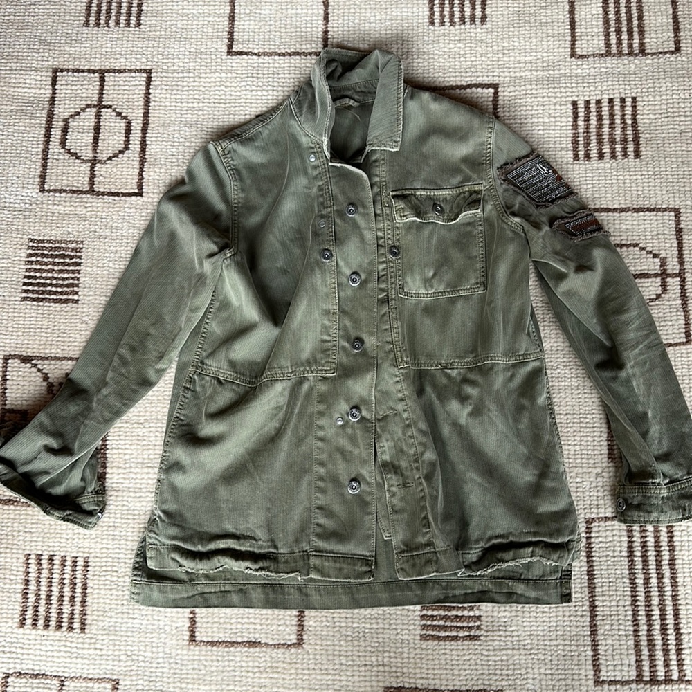 Free People shirt jacket